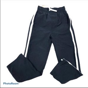 Gymboree black pocketed drawstring pants
